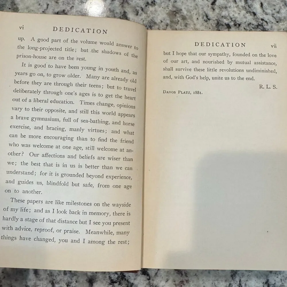 Virginibus Puerisque & Other Papers Biographical Ed Robert Louis Stevenson‎ 1905